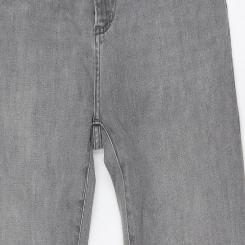 Gap Mens Grey Cotton Skinny Jeans Size 31 in L32 in Regular Zip