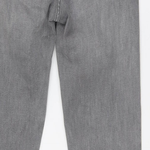 Gap Mens Grey Cotton Skinny Jeans Size 31 in L32 in Regular Zip