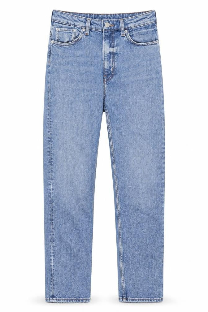 Case Womens Blue Cotton Blend Straight Jeans Size 29 in L28 in Regular Zip