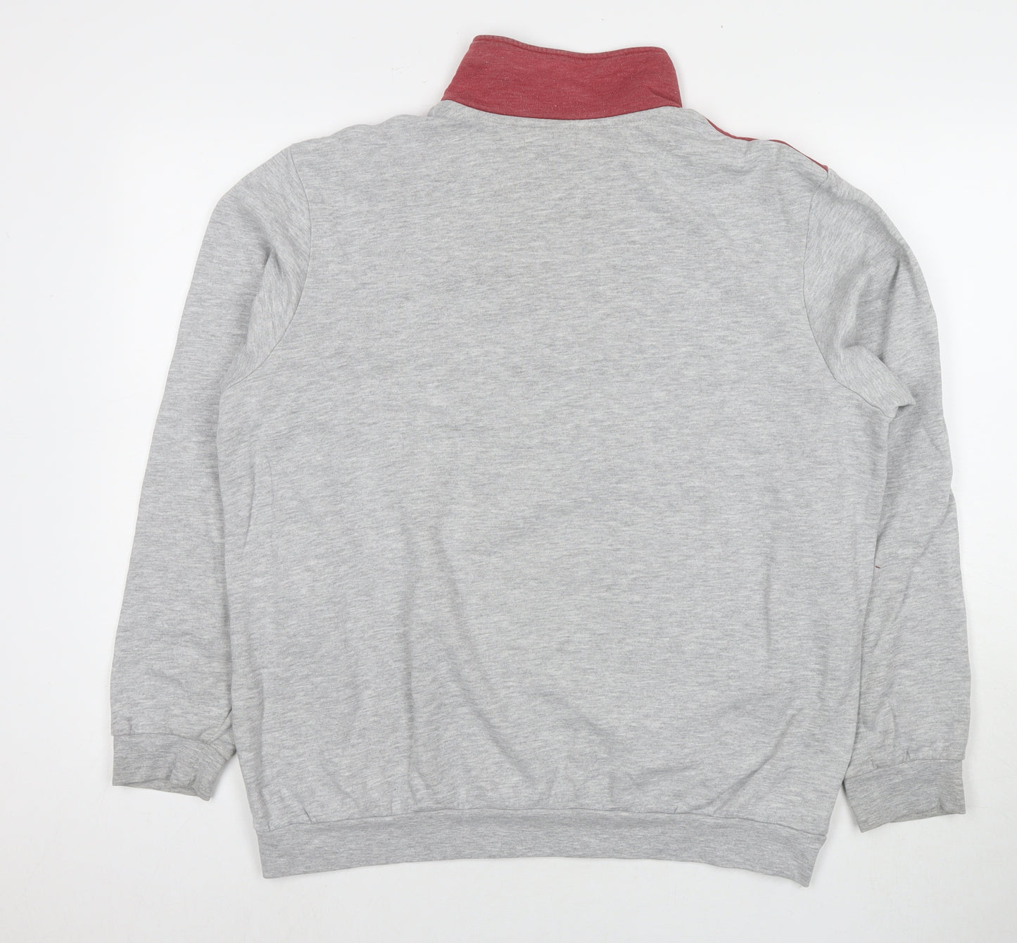 Damart Mens Grey Polyester Pullover Sweatshirt Size L