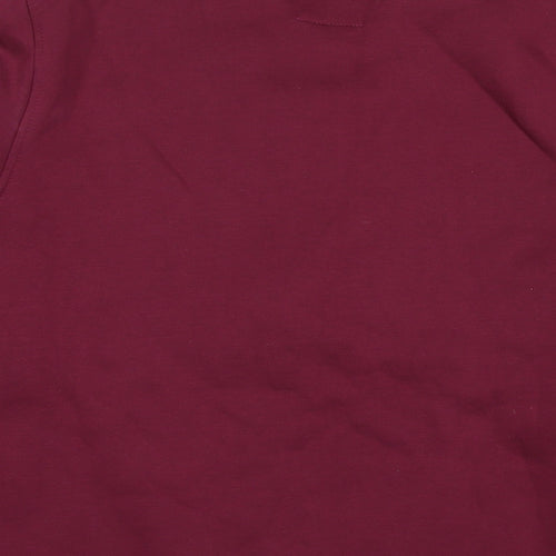 Hype Mens Red Cotton Pullover Sweatshirt Size M - Logo