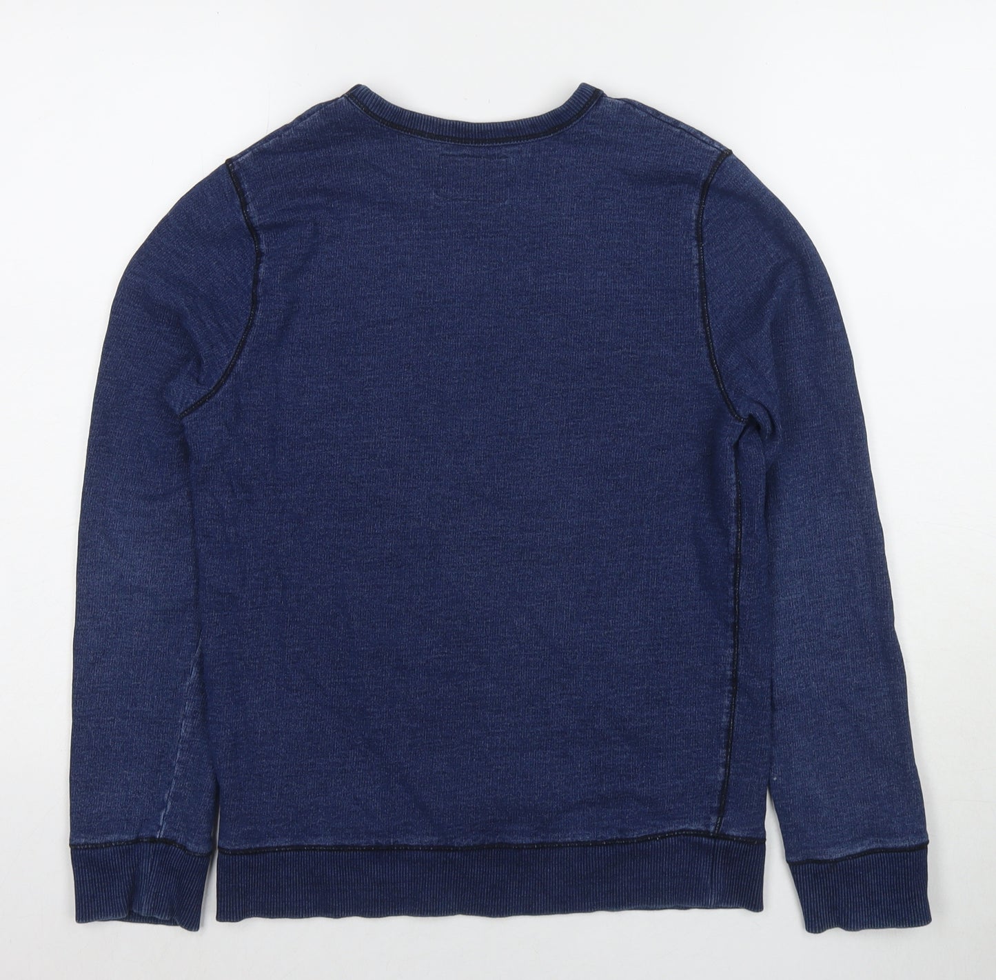 NEXT Boys Blue Cotton Pullover Sweatshirt Size 13 Years Pullover