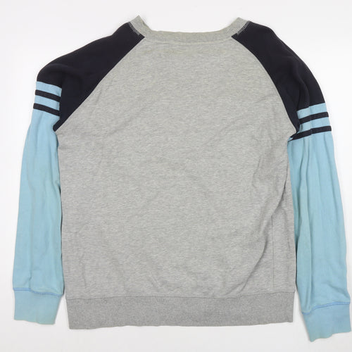 Boxfresh Mens Multicoloured Cotton Pullover Sweatshirt Size L - Logo