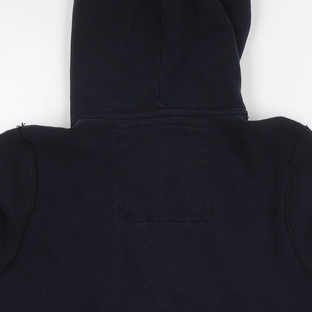 Abercrombie & Fitch Womens Blue Cotton Pullover Hoodie Size S Pullover