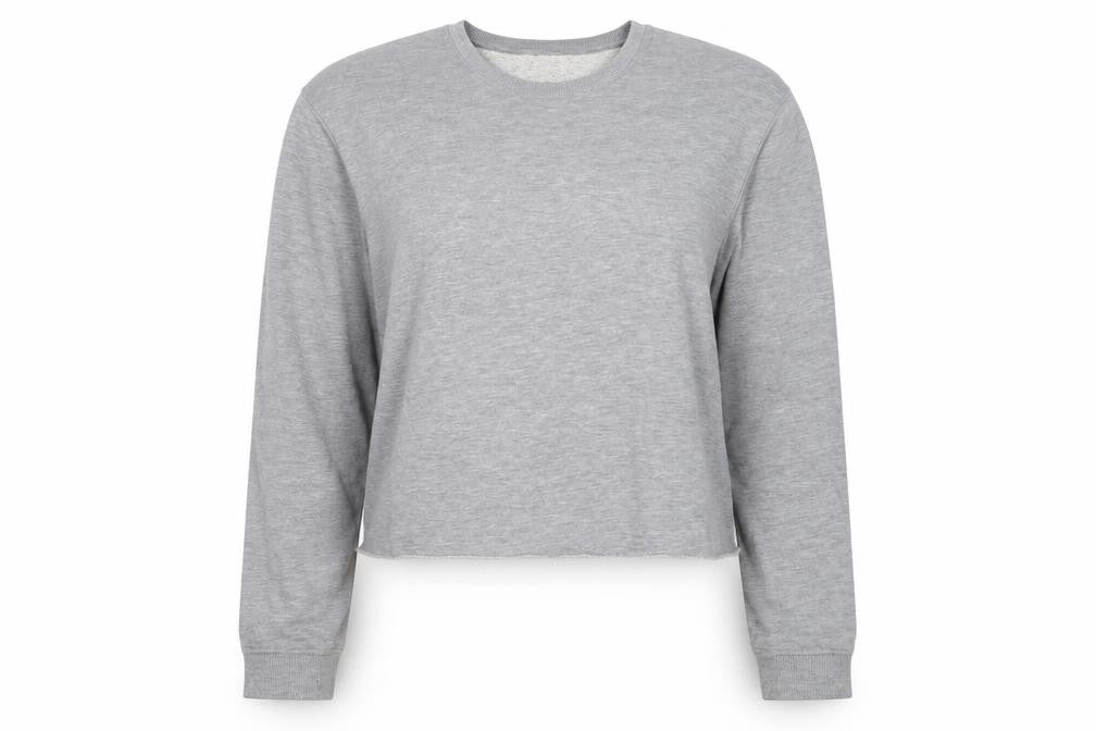 Miss Selfridge Womens Grey Polyester Pullover Sweatshirt Size 14 Pullover