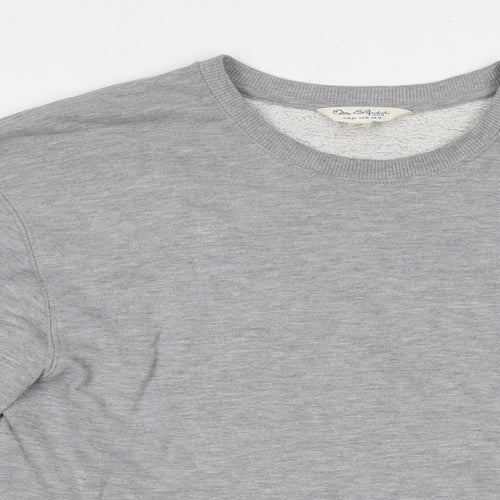 Miss Selfridge Womens Grey Polyester Pullover Sweatshirt Size 14 Pullover