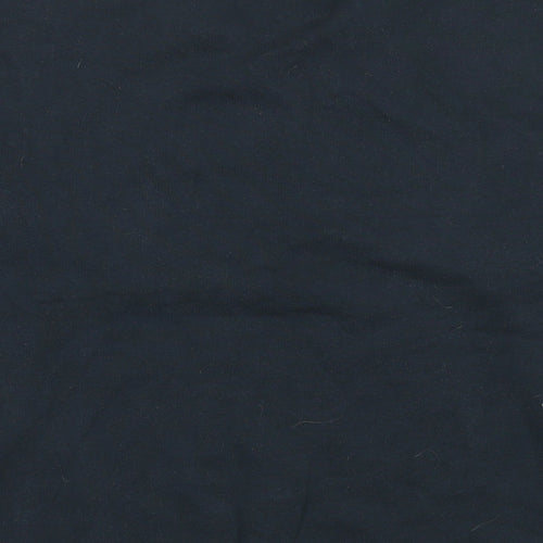New Look Womens Blue Cotton Pullover Sweatshirt Size 8 Pullover