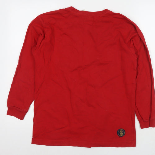 Gap Boys Red Cotton Pullover Sweatshirt Size 12 Years Pullover - Bobsled Team