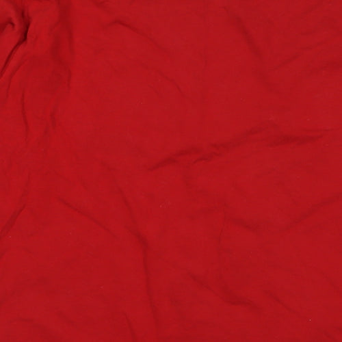 Gap Boys Red Cotton Pullover Sweatshirt Size 12 Years Pullover - Bobsled Team