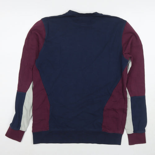 VANS Mens Multicoloured Cotton Pullover Hoodie Size XS