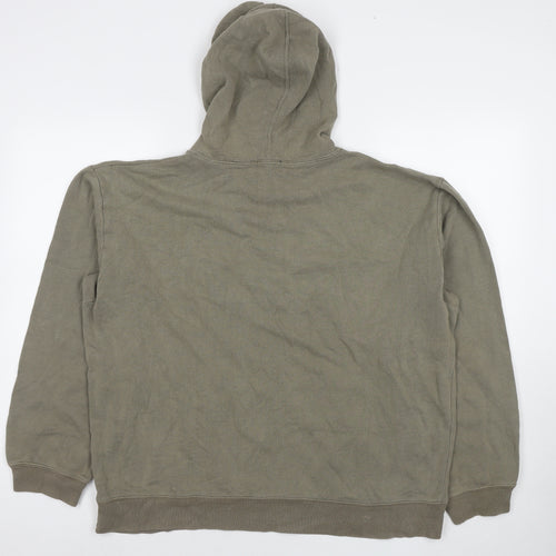 Gap Womens Green Cotton Pullover Sweatshirt Size L Pullover - Logo