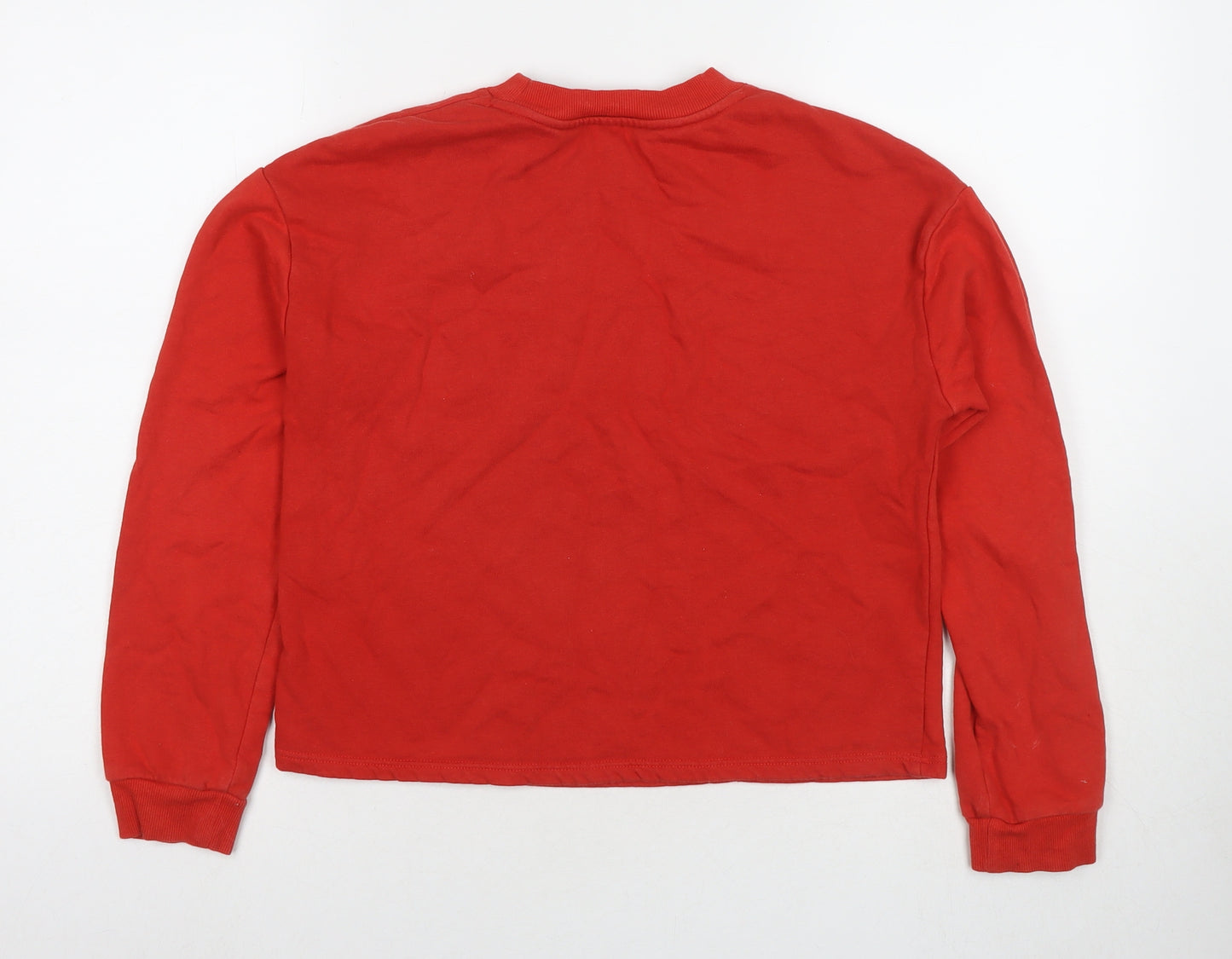 River Island Girls Red Cotton Pullover Sweatshirt Size 11-12 Years Pullover - You've Got This