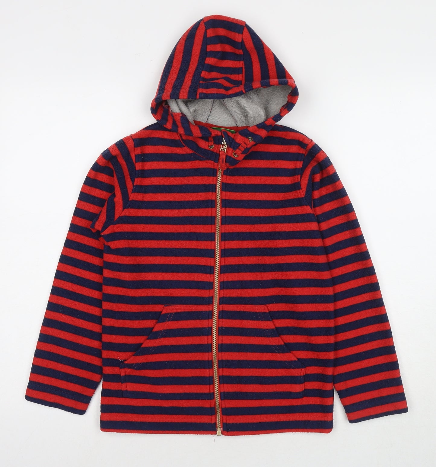 Mountain Warehouse Boys Red Striped Jacket Size 9-10 Years Zip