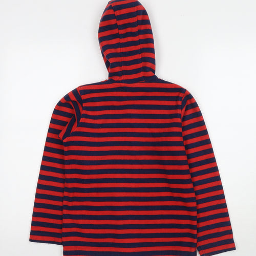 Mountain Warehouse Boys Red Striped Jacket Size 9-10 Years Zip