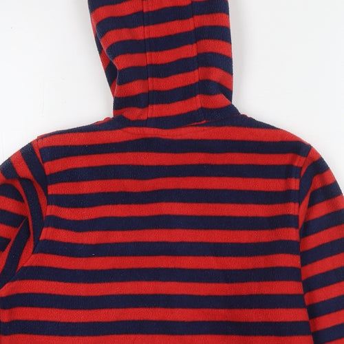 Mountain Warehouse Boys Red Striped Jacket Size 9-10 Years Zip