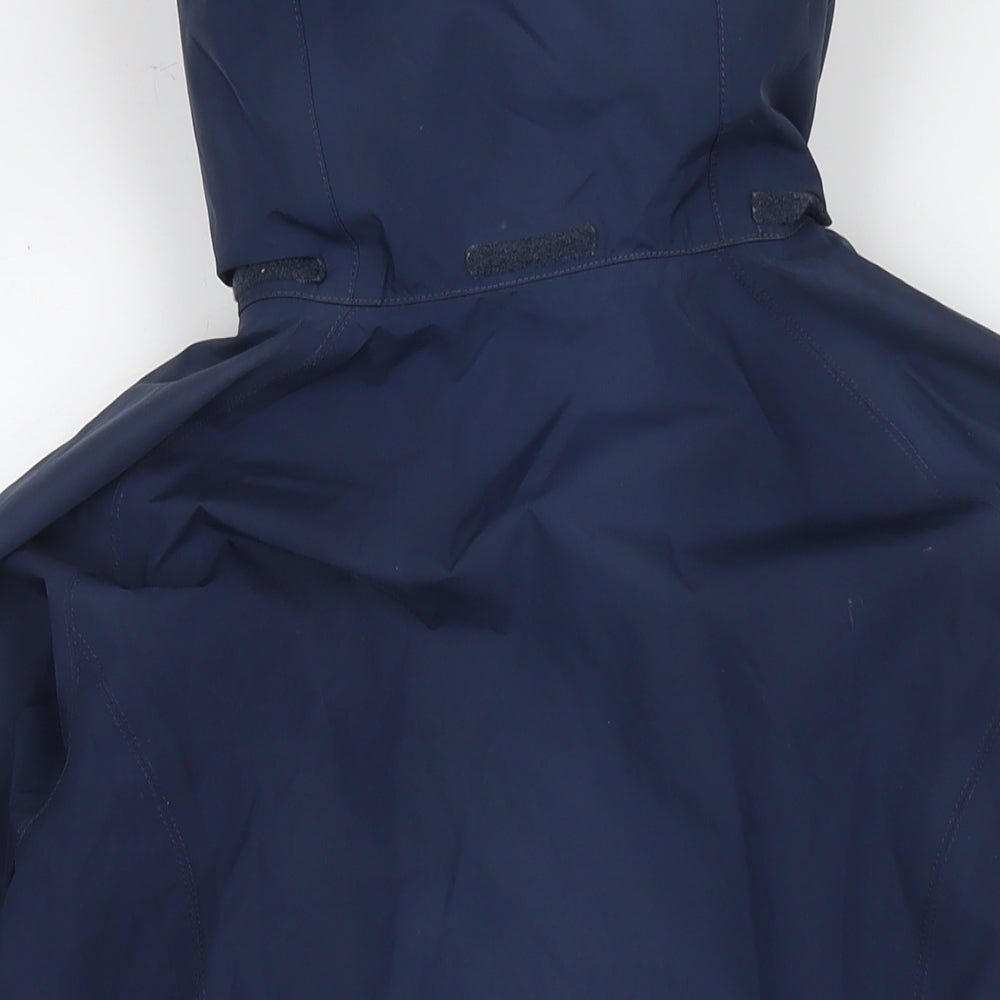 Berghaus Womens Blue Rain Coat Jacket Size 8 Zip