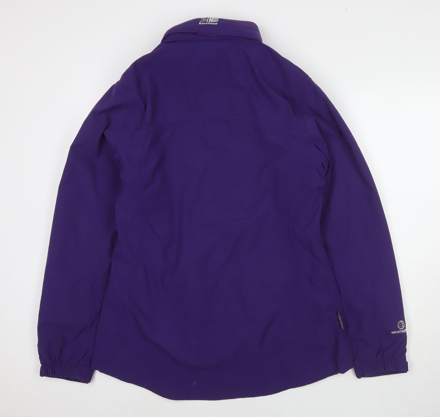 Karrimor Womens Purple Rain Coat Jacket Size 12 Zip - Detachable Fleece