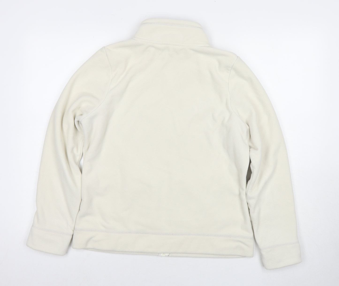 BHS Womens White Jacket Size 12 Zip