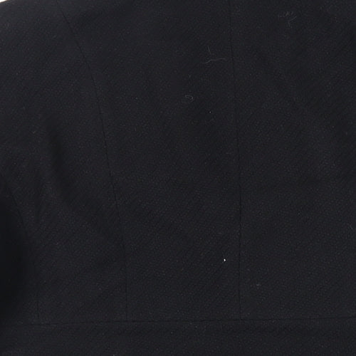 Marks and Spencer Womens Black Jacket Blazer Size 22 Button