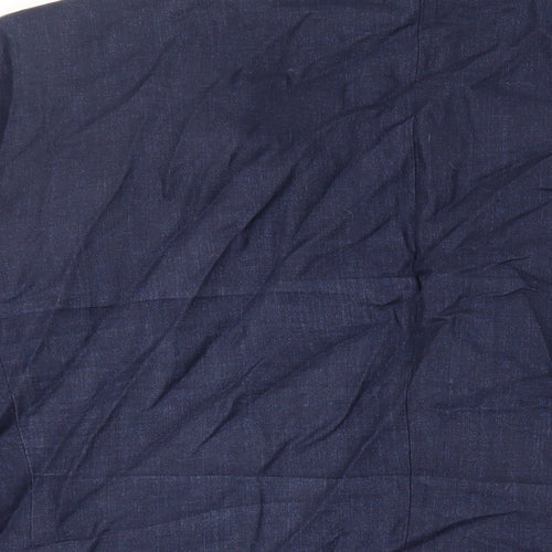 Brigdens Mens Blue Linen Jacket Blazer Size 50 Regular