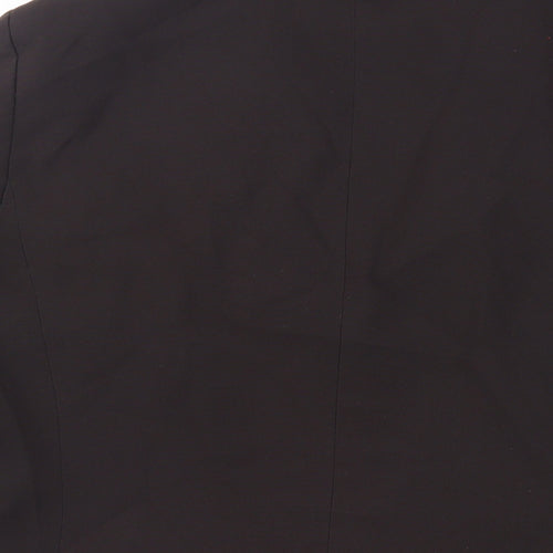 BHS Womens Black Jacket Blazer Size 16 Button
