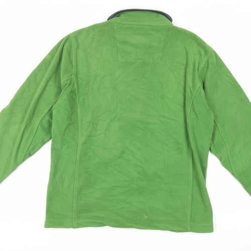 Regatta Mens Green Jacket Size M Zip - Zipped Pockets