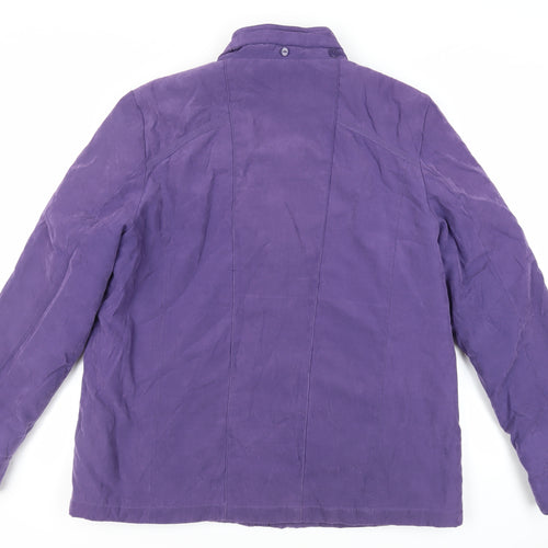EWM Womens Purple Jacket Size 20 Zip