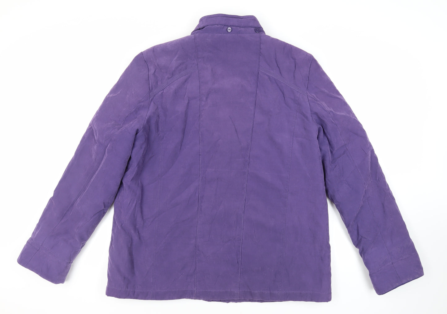 EWM Womens Purple Jacket Size 20 Zip
