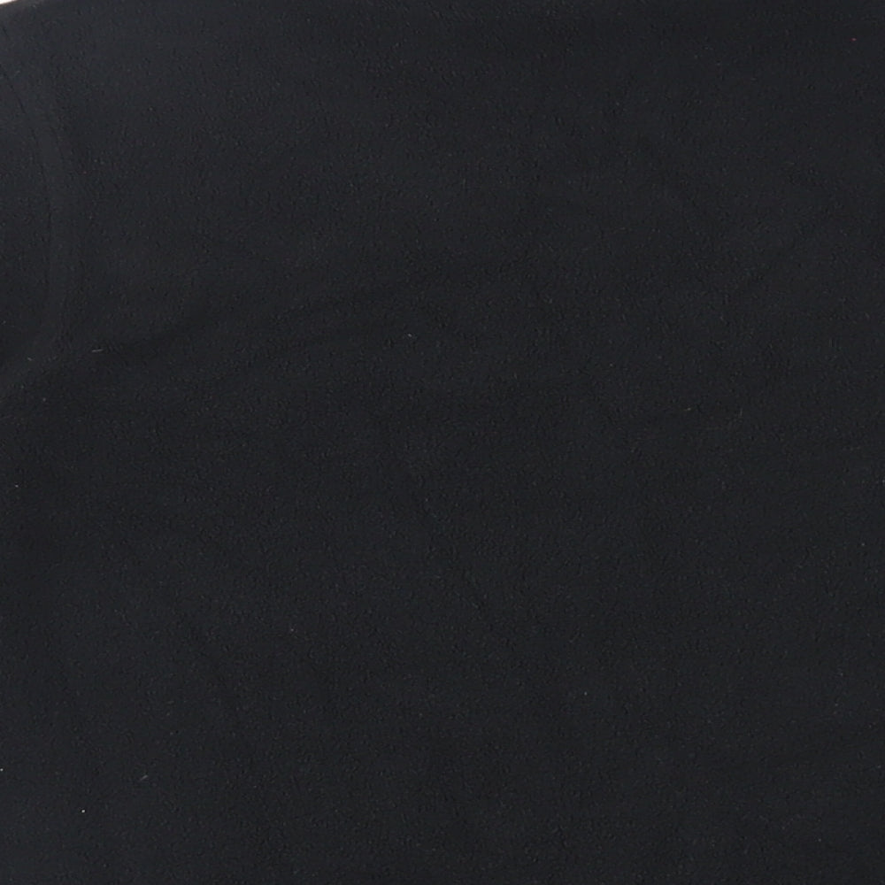 Cotton Traders Womens Black Polyester Pullover Sweatshirt Size 16 Pullover