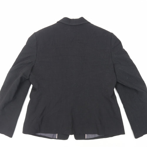 Marks and Spencer Womens Grey Jacket Blazer Size 18 Button