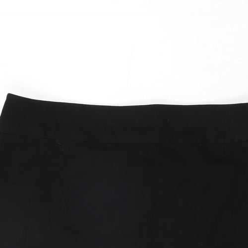 Betty Barclay Womens Black Viscose Straight & Pencil Skirt Size 14 Zip
