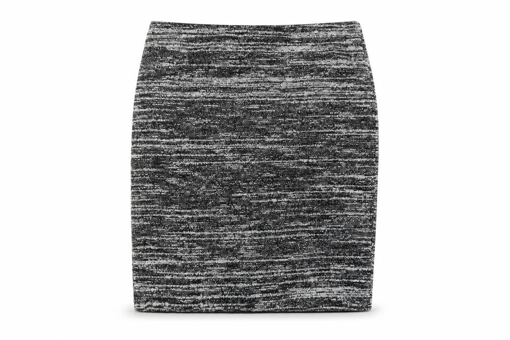 Your Sixth Sense Womens Black Polyester Straight & Pencil Skirt Size 12 Zip