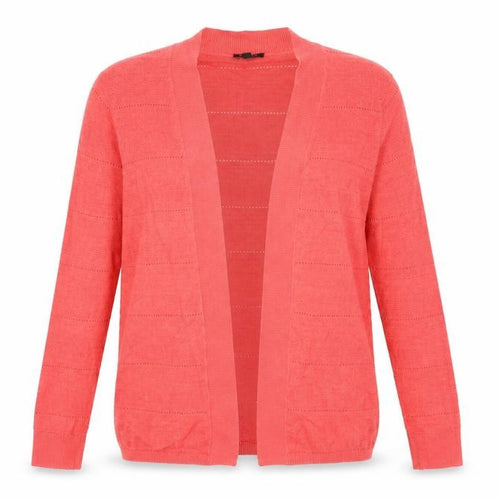 Talbots Womens Pink V-Neck Viscose Cardigan Jumper Size L