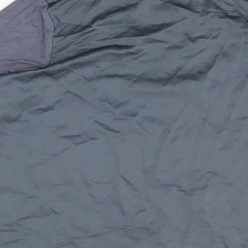 NEXT Womens Grey Solid Viscose Top Pyjama Top Size 8