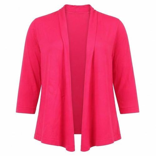 CC Womens Pink V-Neck Viscose Cardigan Jumper Size M