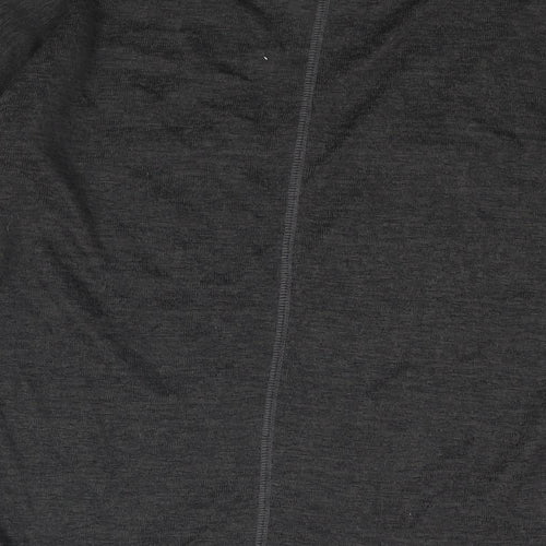 NEXT Womens Grey Round Neck Polyester Pullover Jumper Size 6 - Beading Detail