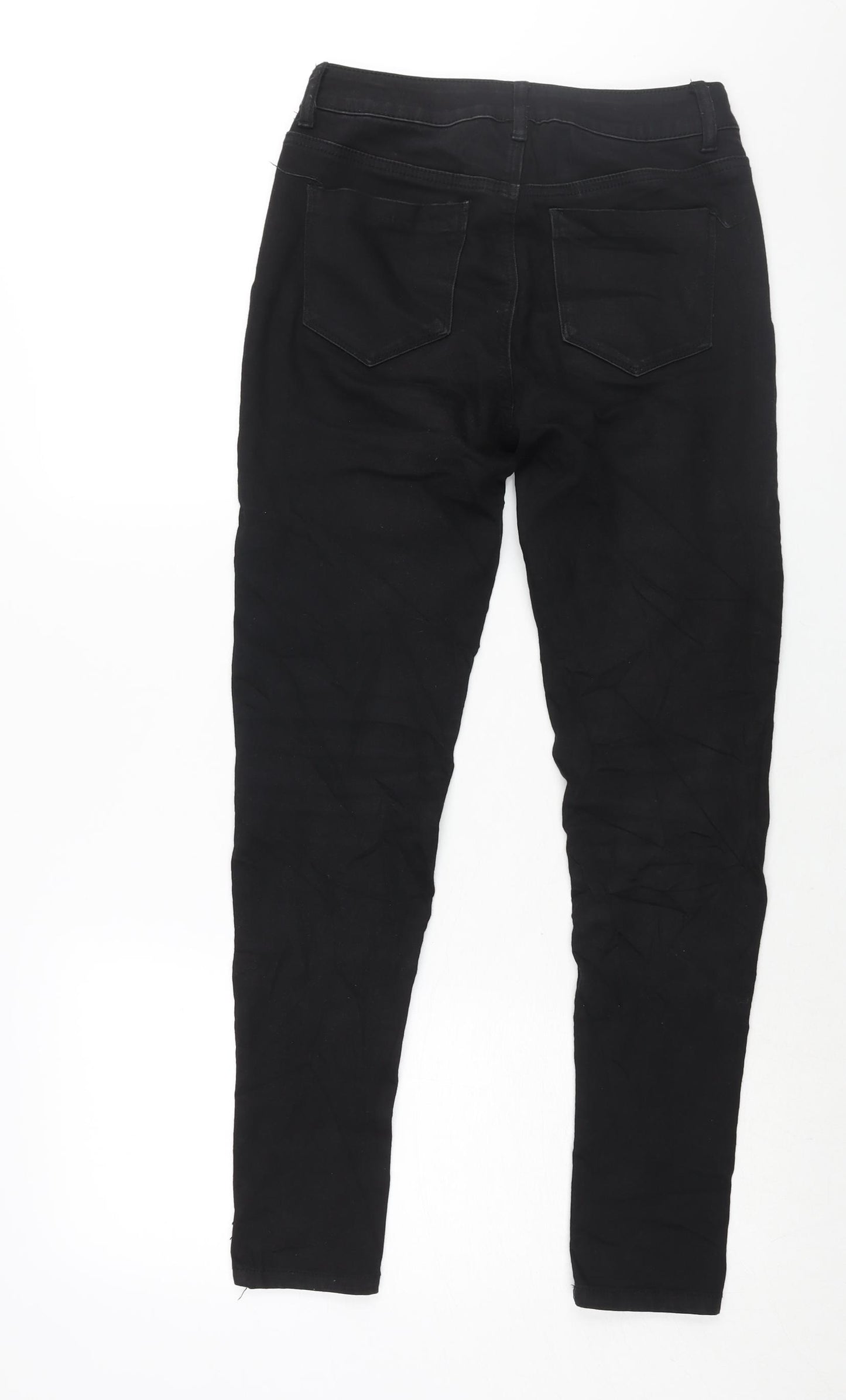Max Jeans Womens Black Cotton Skinny Jeans Size 28 in L28 in Regular Zip