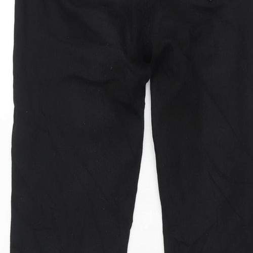 Max Jeans Womens Black Cotton Skinny Jeans Size 28 in L28 in Regular Zip
