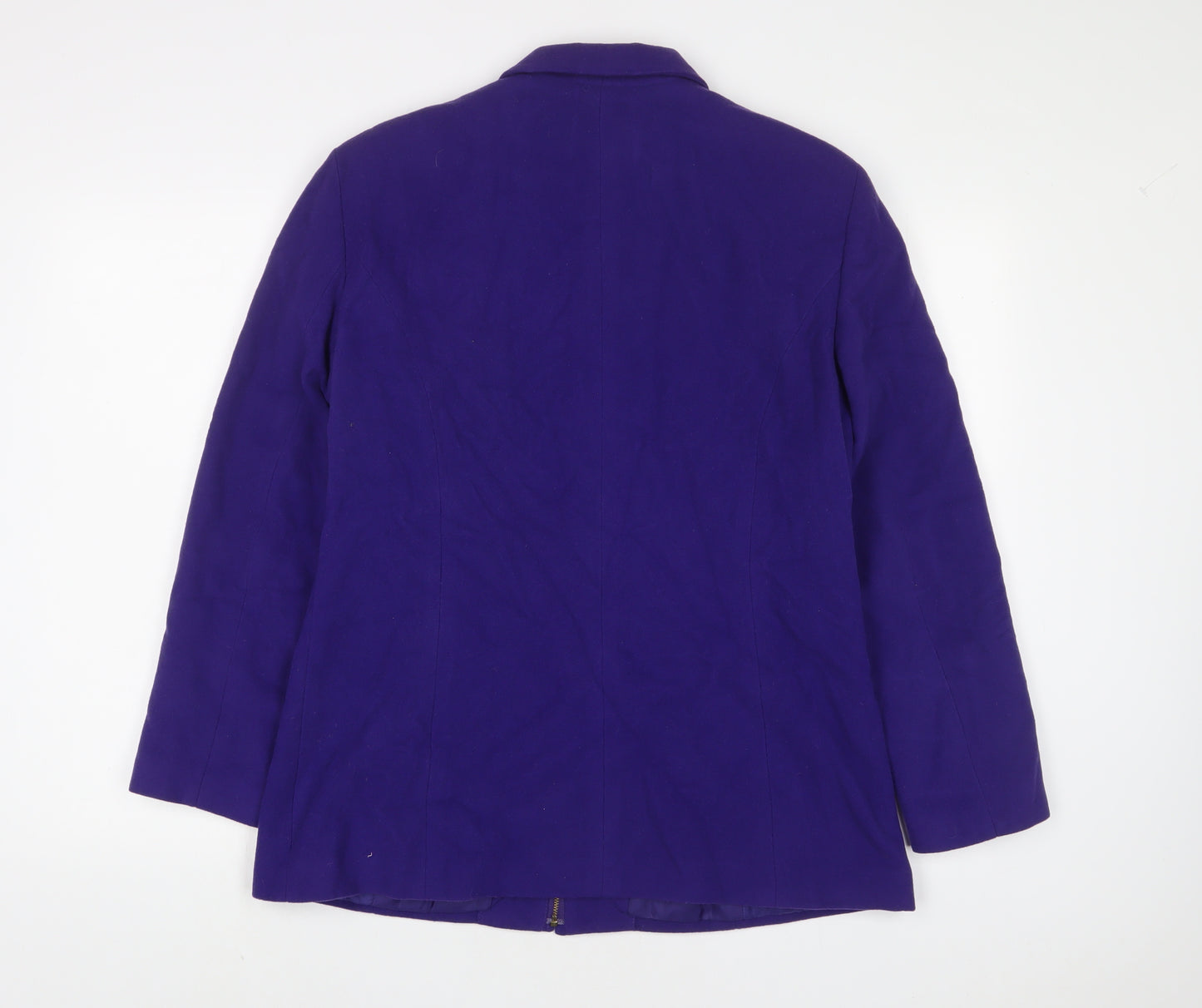 Norton McNaughton Womens Purple Jacket Size 8 Zip