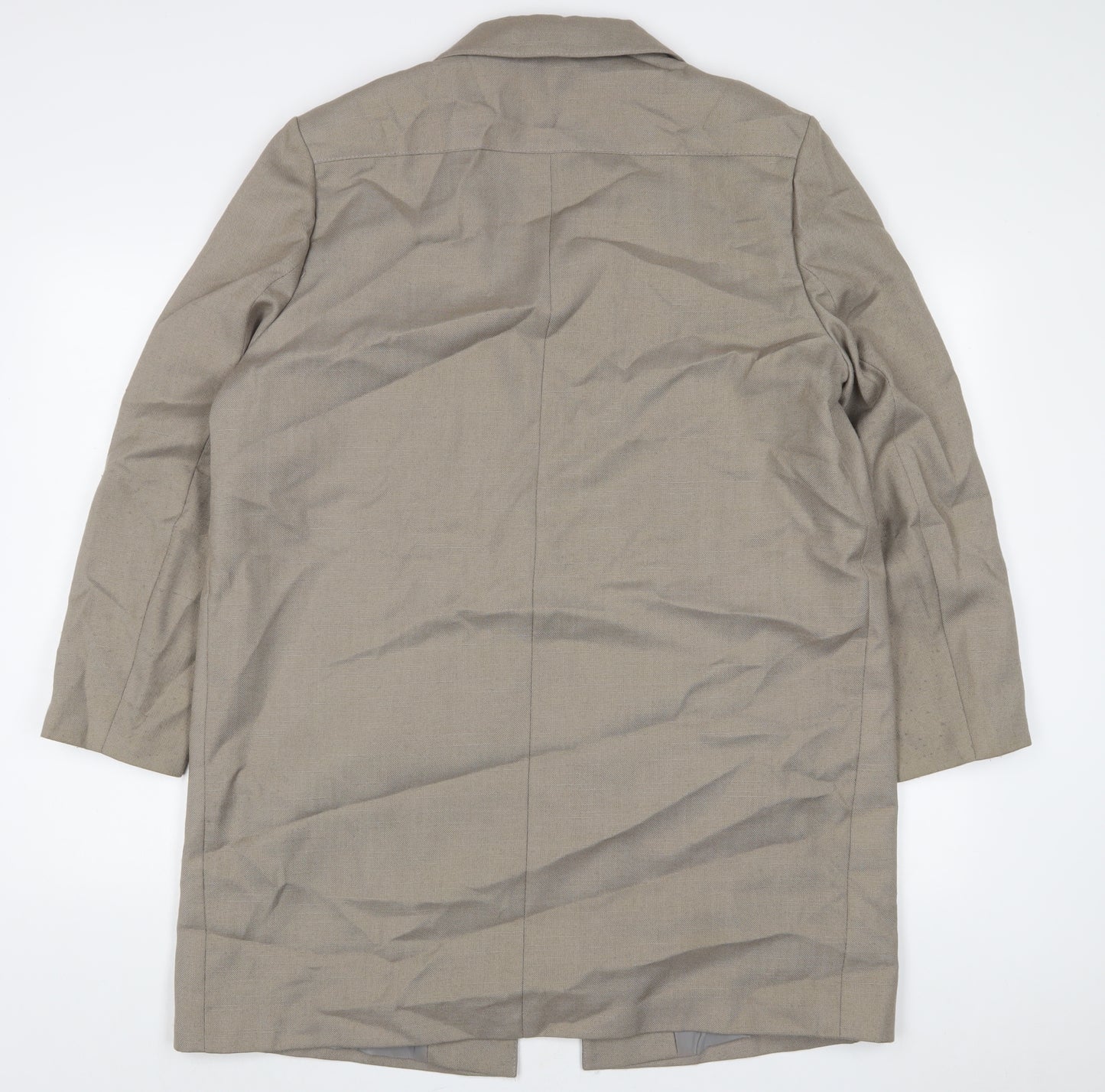 C&A Womens Brown Jacket Blazer Size 14 - Open