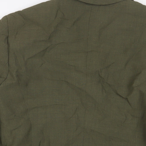 Gerry Weber Womens Green Jacket Blazer Size 10 Button