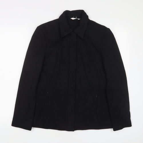 NEXT Womens Blue Jacket Size 8 Zip - Zip Pockets