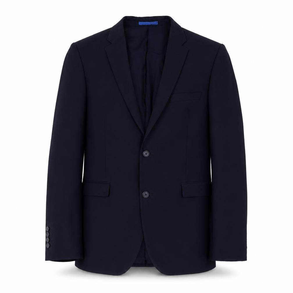 ONESIX5IVE Mens Blue Polyester Jacket Suit Jacket Size 40 Regular
