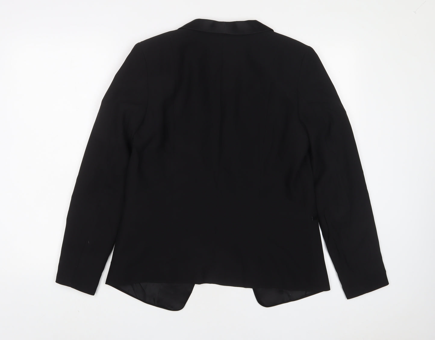 H&M Womens Black Jacket Blazer Size 12 - Open