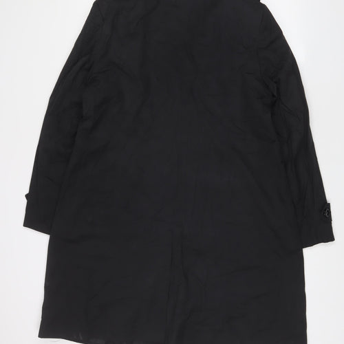 Debenhams Womens Black Jacket Size 16 Button