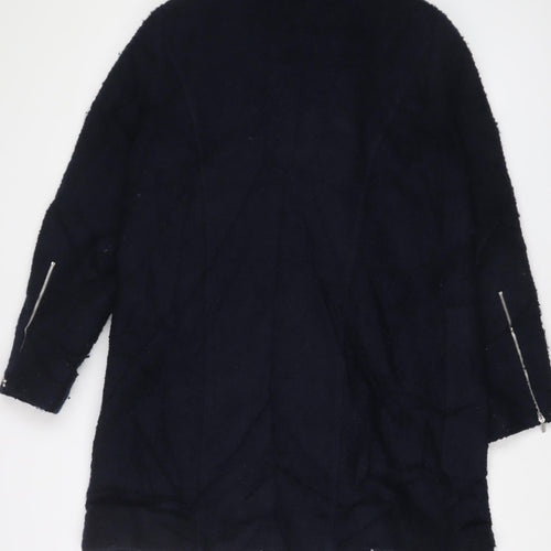 Marks and Spencer Womens Blue Jacket Size 14 Zip