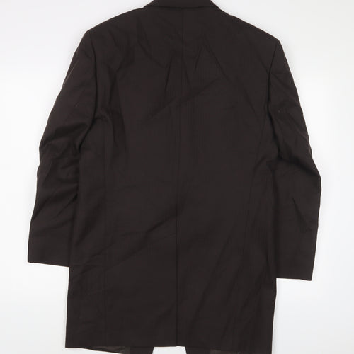 Torre Womens Brown Jacket Blazer Size 10 Button