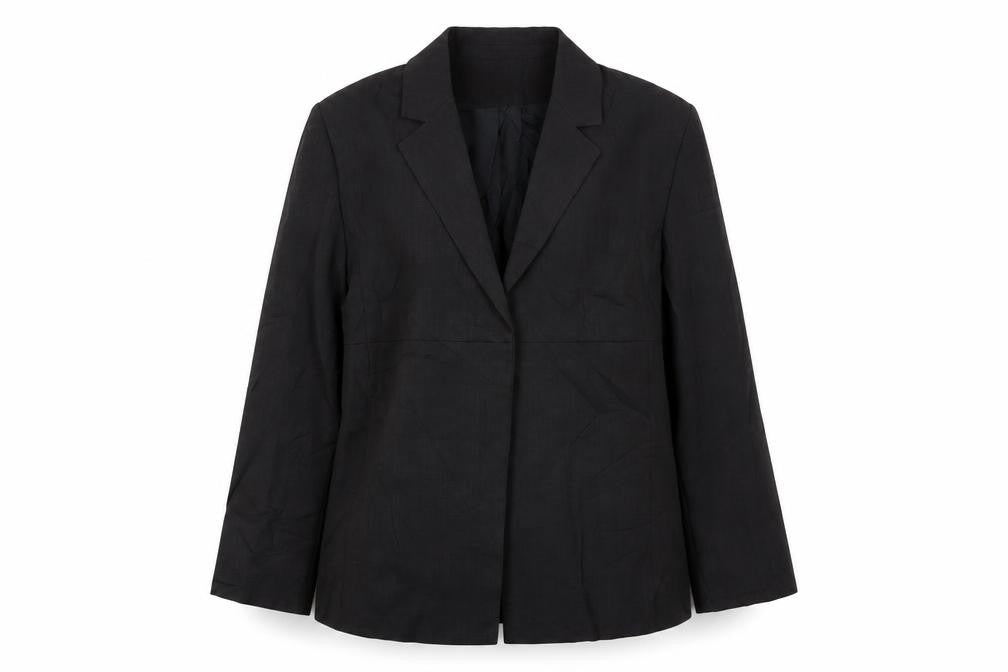 River Island Womens Grey Jacket Blazer Size 14 Button