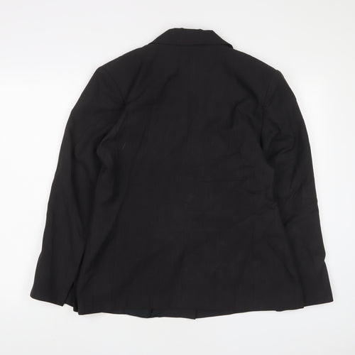 River Island Womens Grey Jacket Blazer Size 14 Button