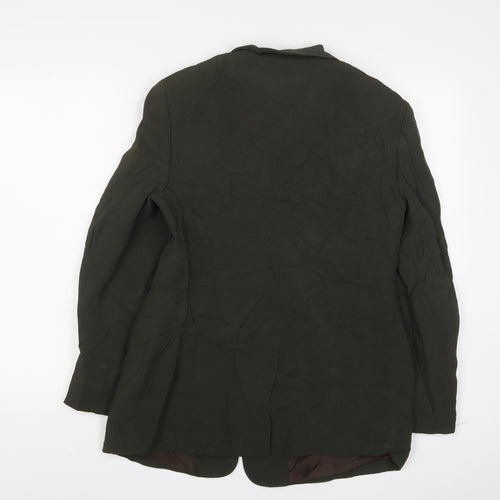 Episode Womens Green Jacket Blazer Size 10 Button